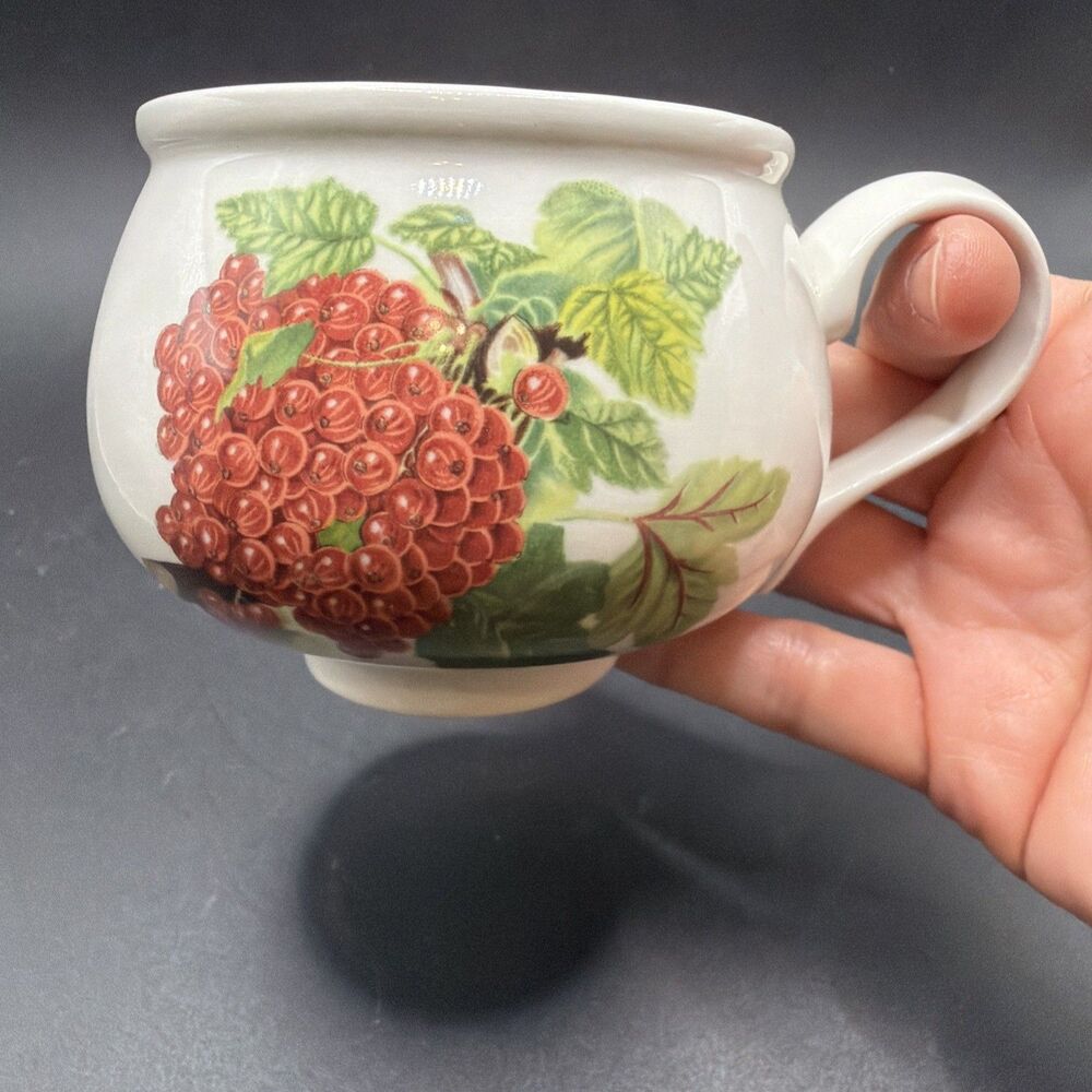 PORTMEIRION POMONA CUP (Romantic) - RED CURRENT - 2 3/4"-1405D